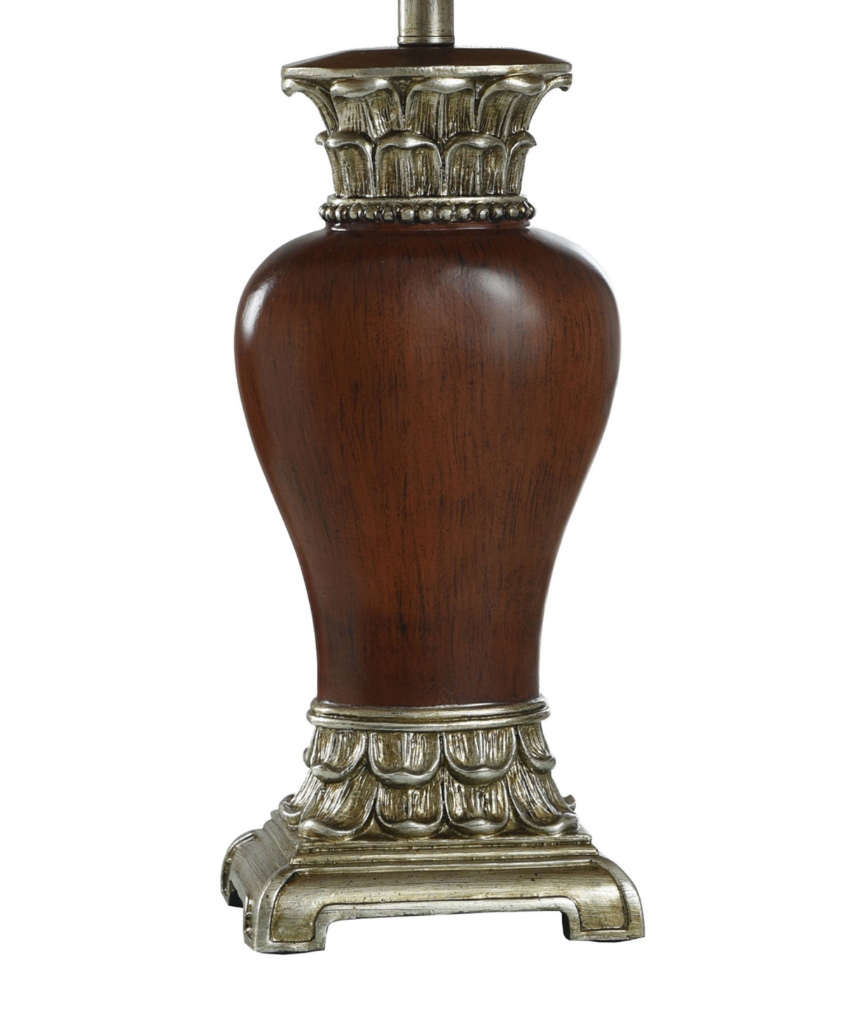 Shop Stylecraft Home Collection 30" Glass Traditional Table Lamp In Brown