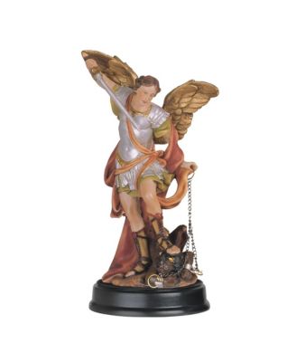 "2-PC Set" 5"H Archangel Michael Statue Saint Michael The Strongest Angel Holy Figurine Statue Ornament Home Room Office Decor and Perfect Ideas for Housewarming, Holidays and Birthdays