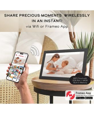 22” SMART Digital Photo Frame, Touchscreen, Up to 100,000 photos