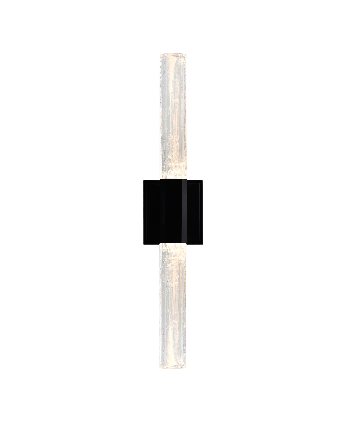 Shop Cwi Lighting 24" Metal Greta Integrated Led Vanity Light In Black