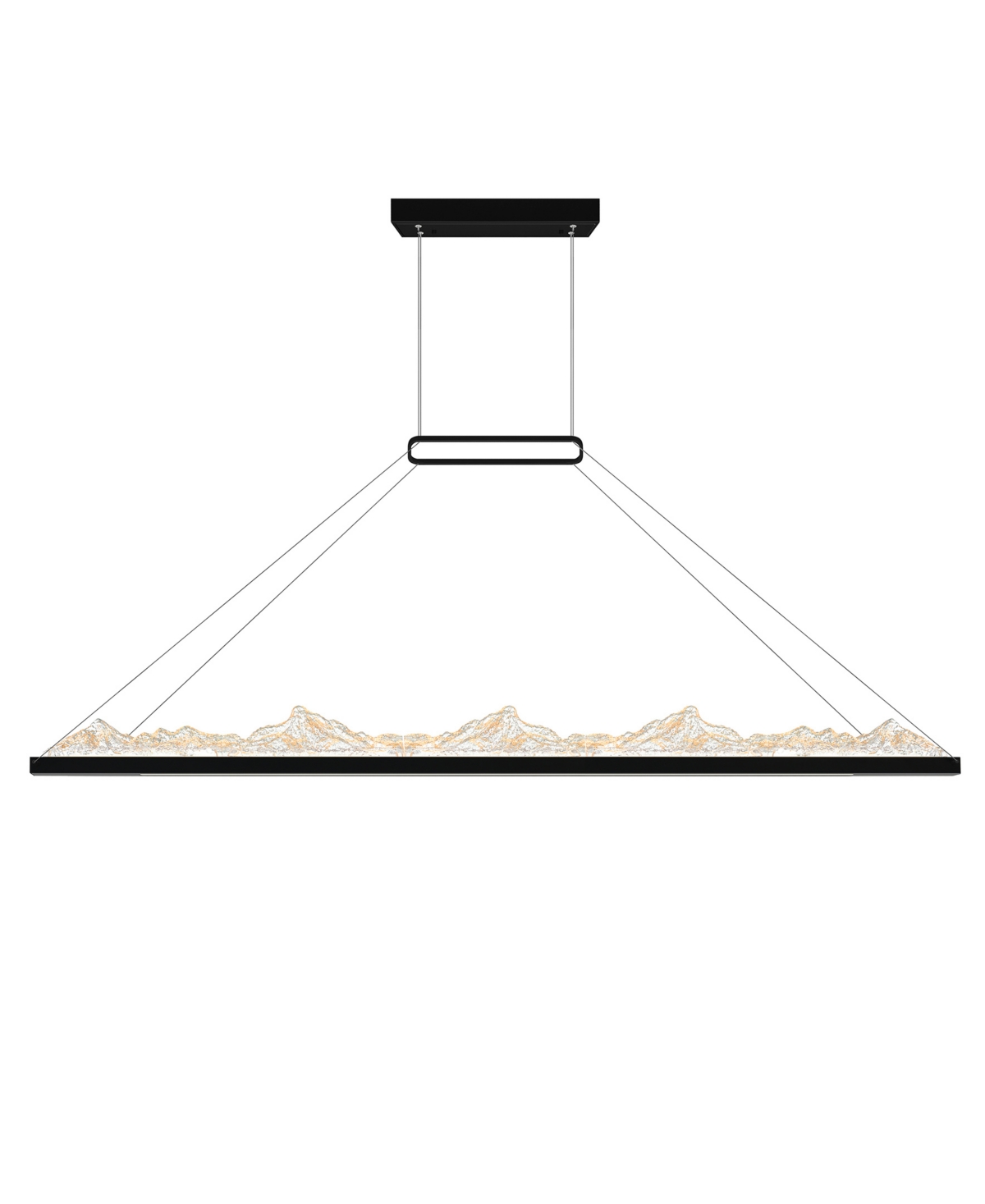 CWI LIGHTING 19" METAL HIMALAYAS INTEGRATED LED ISLAND POOL TABLE LIGHT 