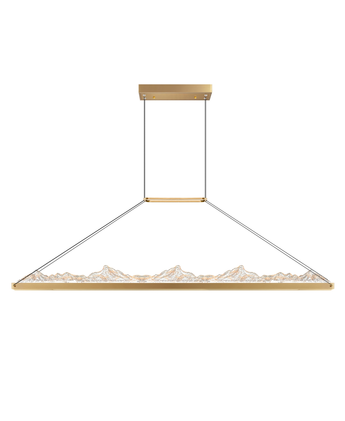CWI LIGHTING 19" METAL HIMALAYAS INTEGRATED LED ISLAND POOL TABLE LIGHT 