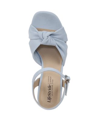 Women's August Square Open Toe Platform Sandals