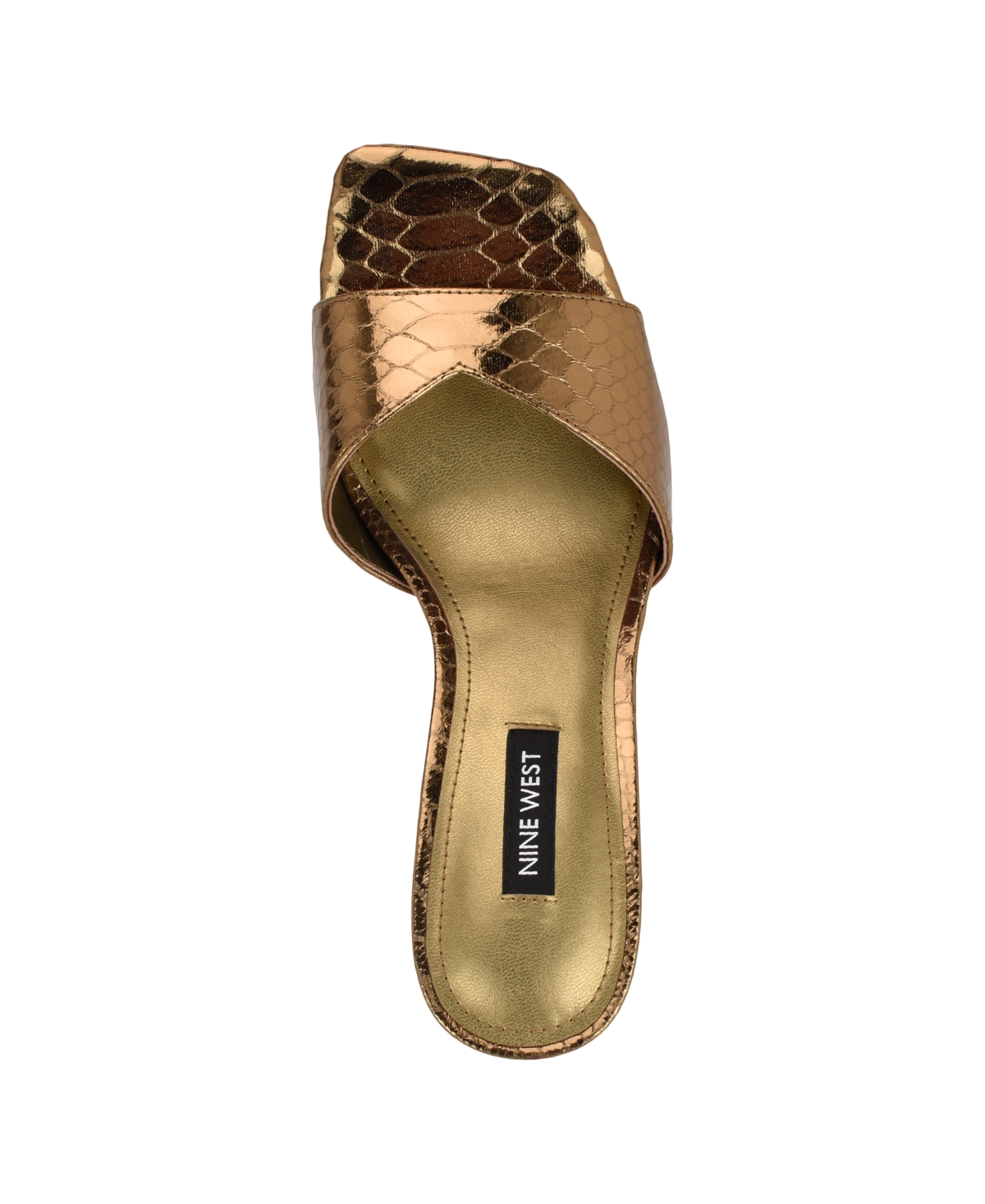 Nine West Women's Rokke Slip On Tapered Heel Dress Sandals