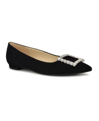 Nine West Women's Jesike Buckle Slip-On Flats - Macy's