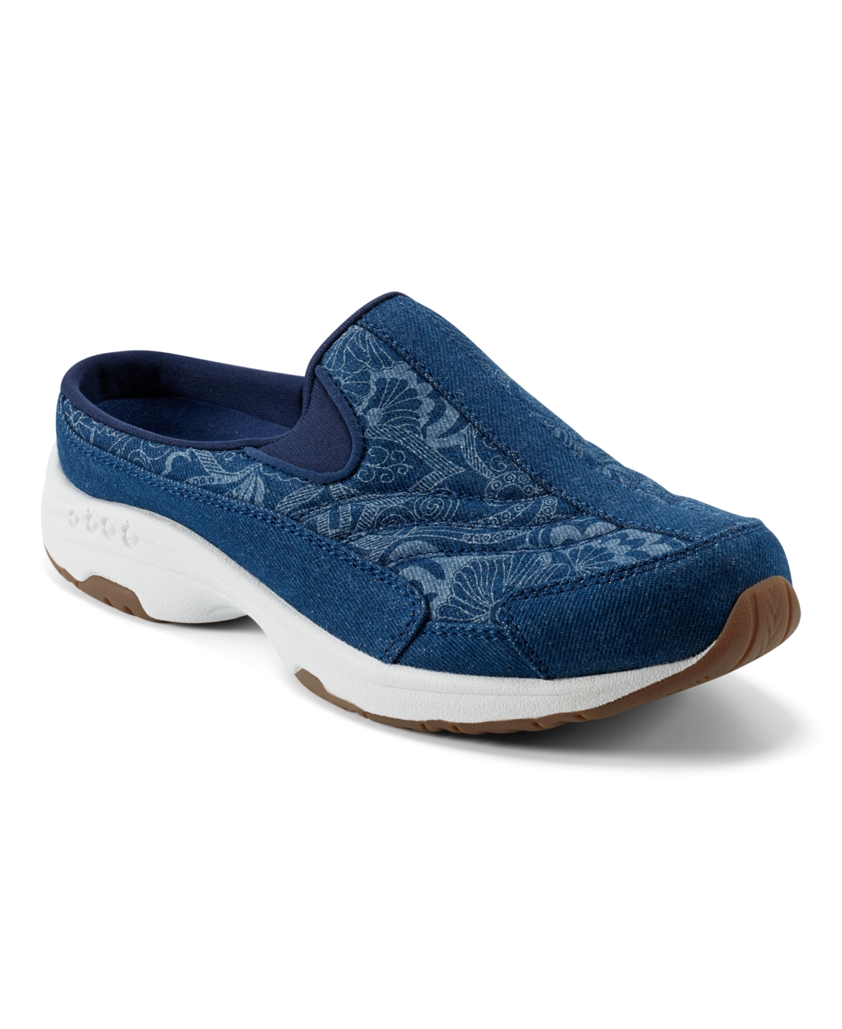 EASY SPIRIT WOMEN'S TRAVEL TIME SLIP-ON WALKING MULES 