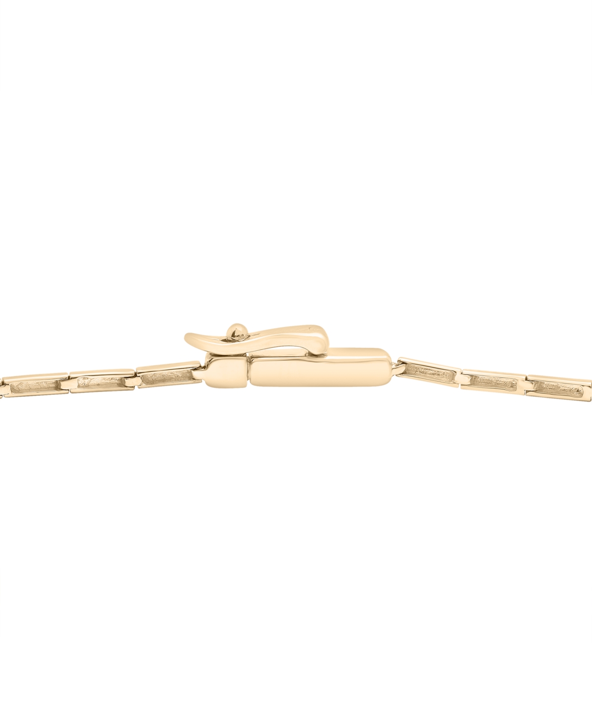 Macy's Emerald Bezel Circle Link Chain Bracelet (3/4 Ct. T.w.) In 14k Gold In Emerald