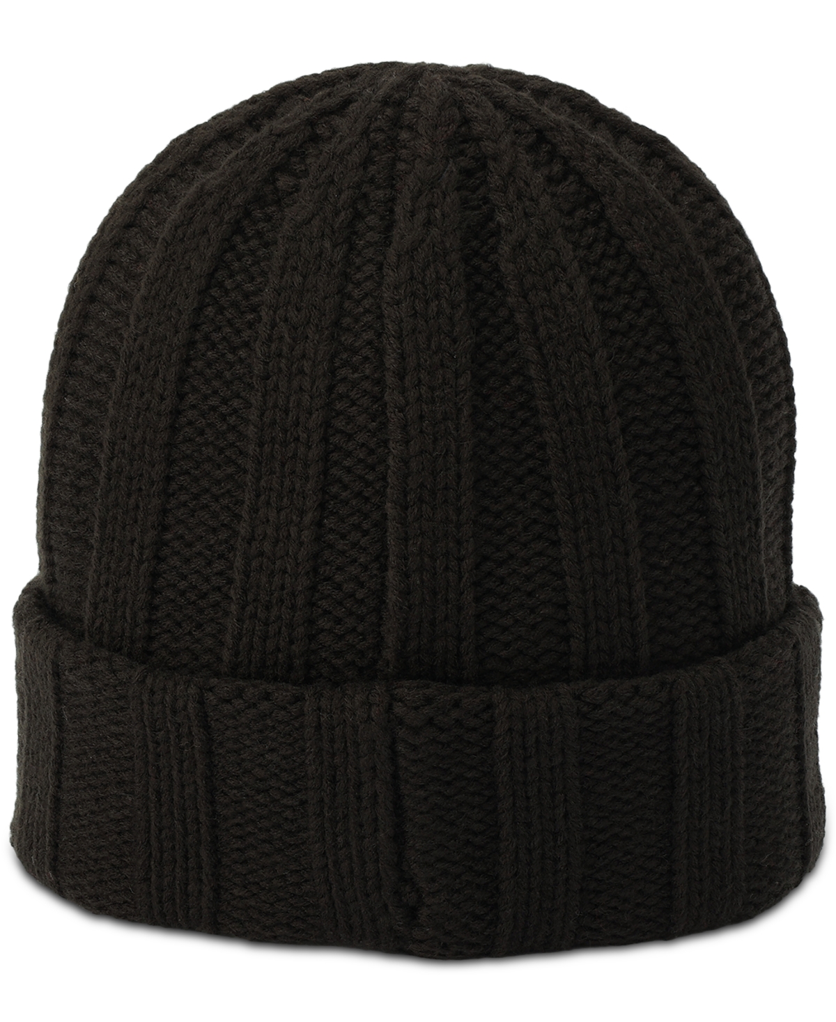 Tommy Hilfiger Men's Chunky Ribbed-knit Beanie In Black