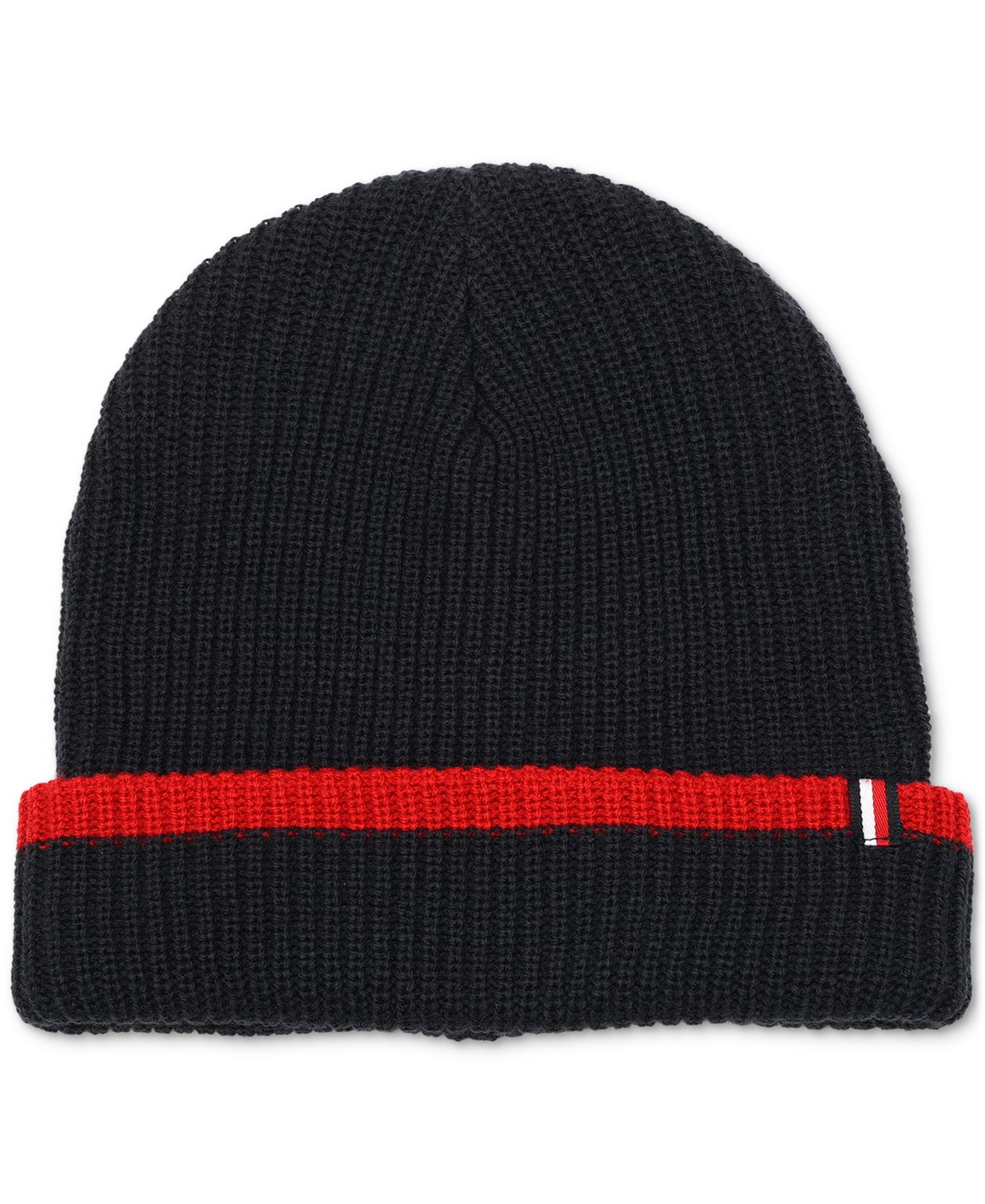 Men's Tipped Ribbed-Knit Beanie
