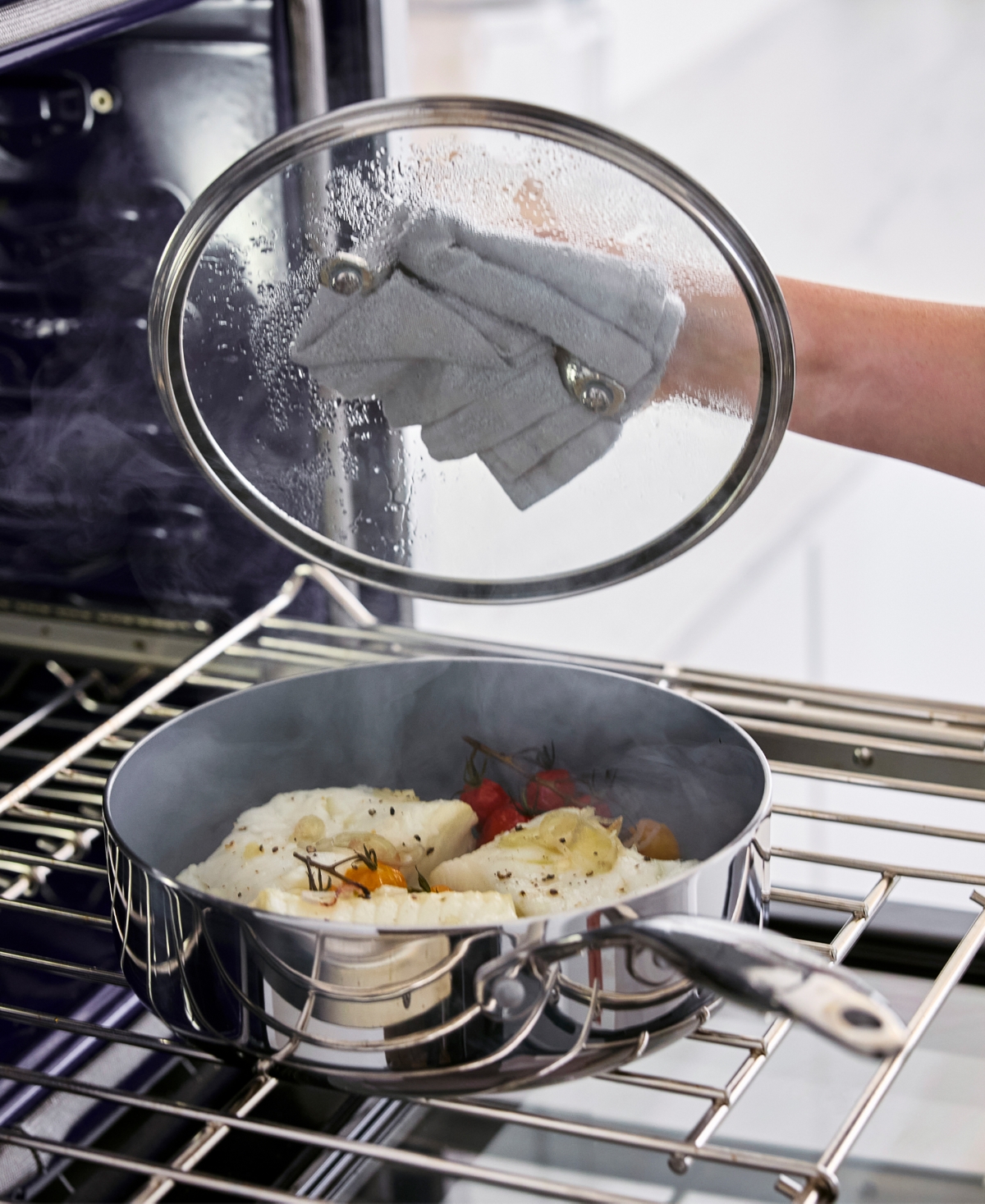 Greenpan Valencia Pro Stainless Steel 5-qt. Saute Pan With Lid In Stainless Steel