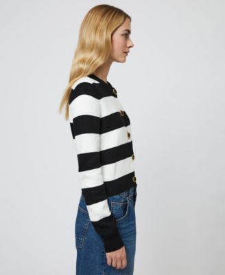 French Connection Women's Nyrobi Striped Cardigan