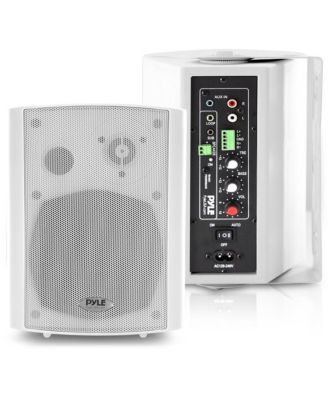 5.25” Bluetooth Wireless Wall Mountable Speaker System with 2-Way Full Range Stereo Sound, 300W RMS