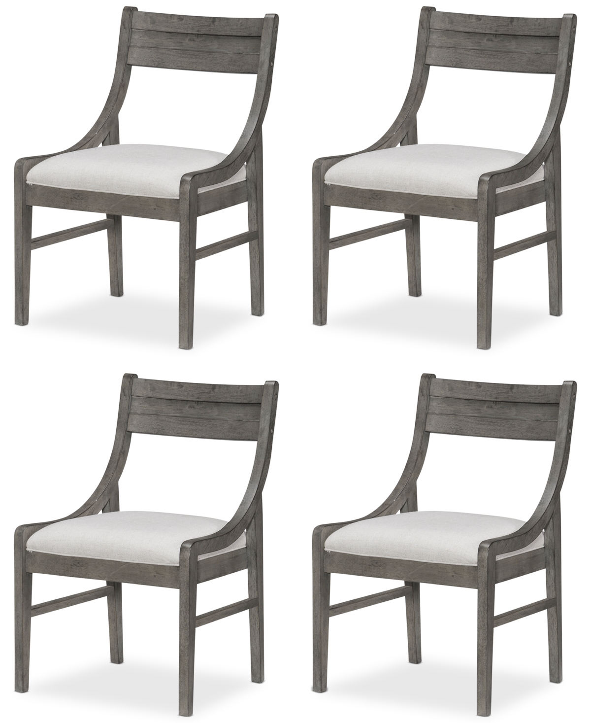 Greystone Ii 4-Pc. Dining Chair Set - Grey