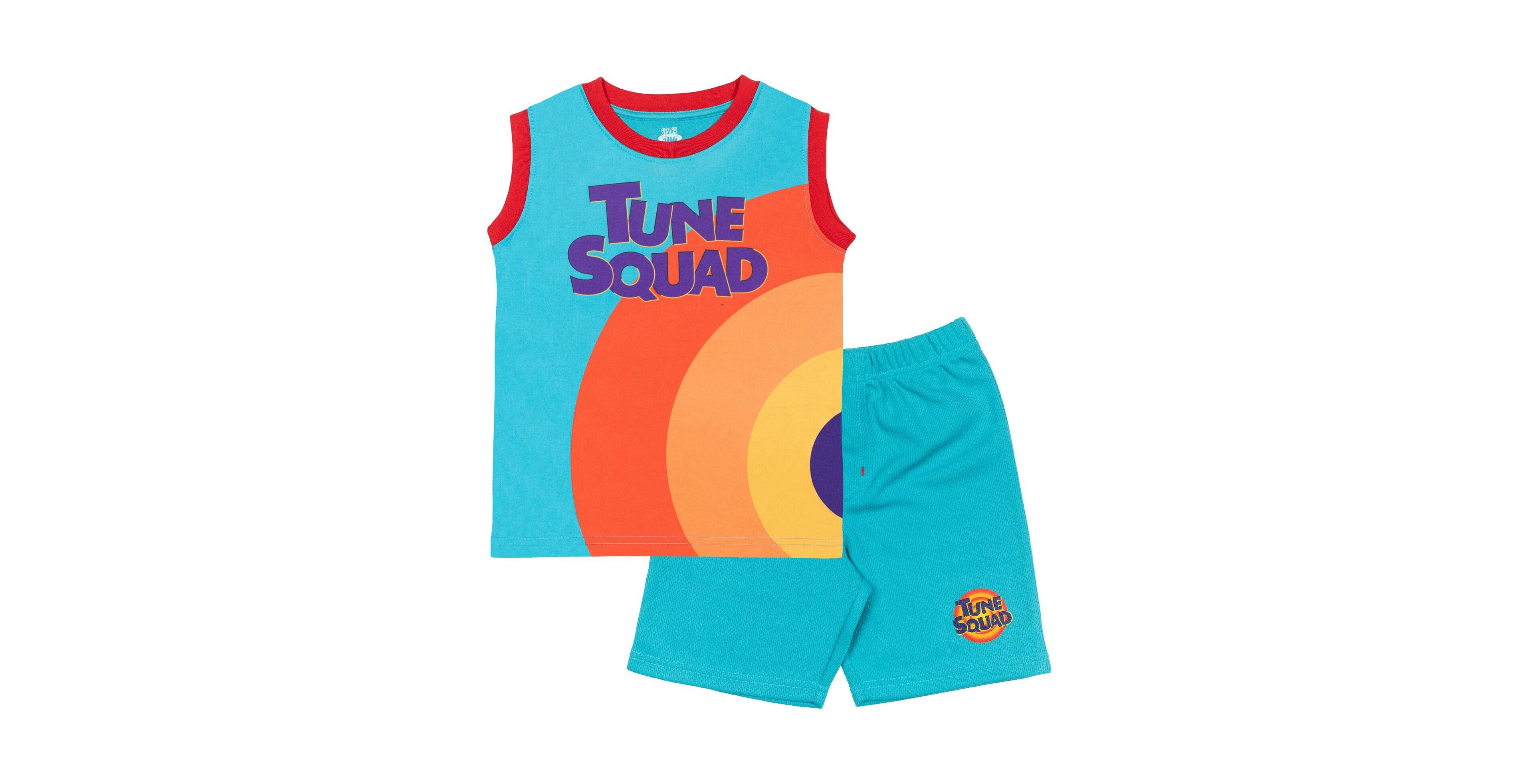 Space Jam Boys Looney Tunes Athletic Tank Top Mesh Shorts
