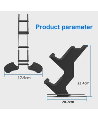 Controller Holder, Gaming Headset Stand Mount for PS5 / PS4 / Xbox Series X S/Xbox One/Nintendo Switch/Headset Aluminum Metal Holder Universal Gamepad Gaming Controller Accessories