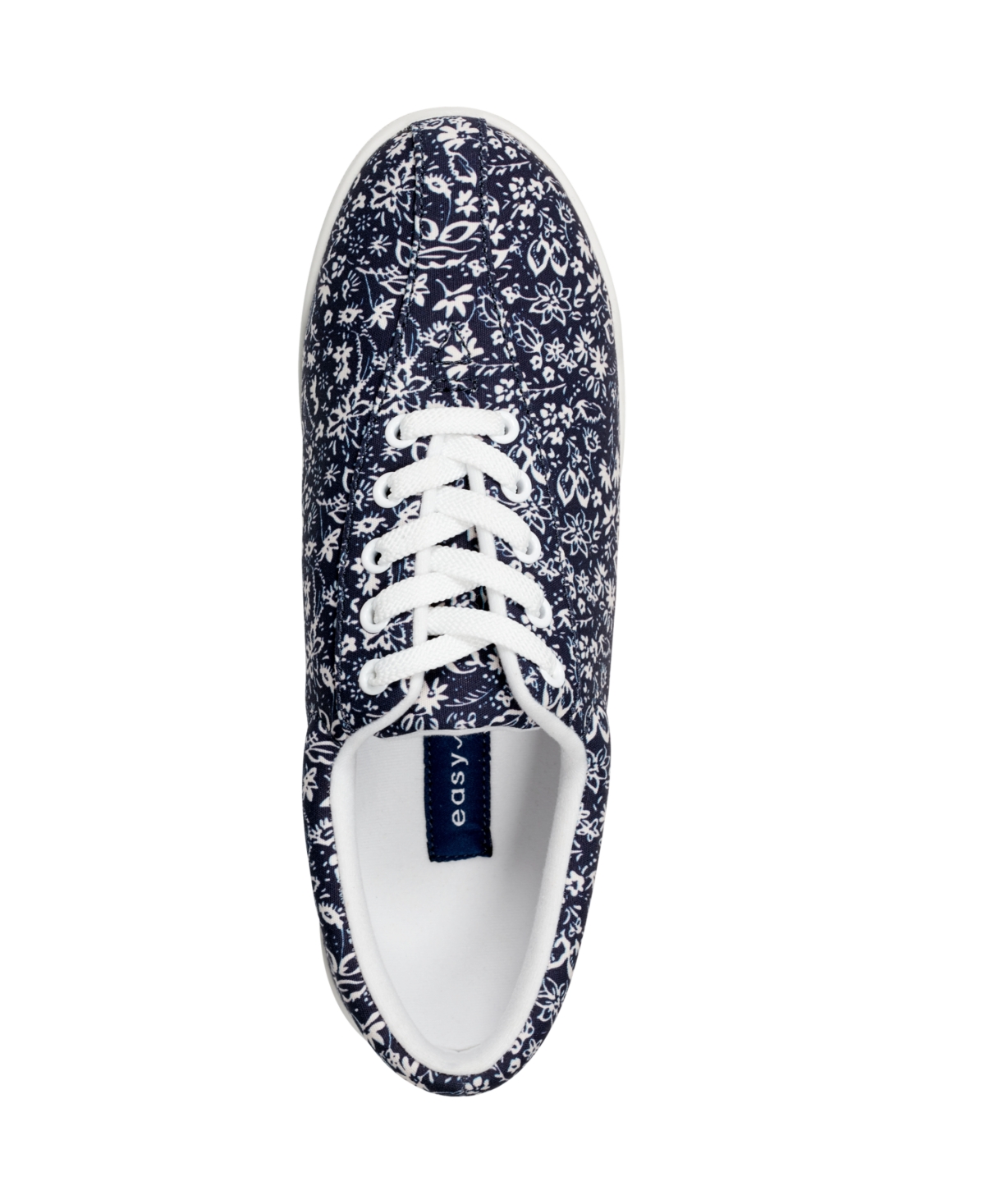 Shop Easy Spirit Women's Ap Lightweight Walking Sneakers In Navy Floral Multi