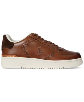 Men's Masters Court Burnished Leather Sneaker 