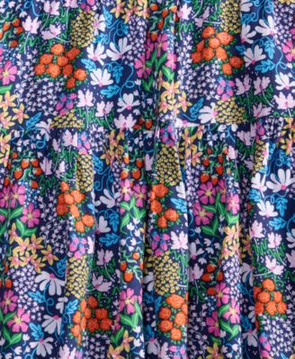 Big Girl Garden Ditsy Printed Smocked Top, Exclusively at Macy's