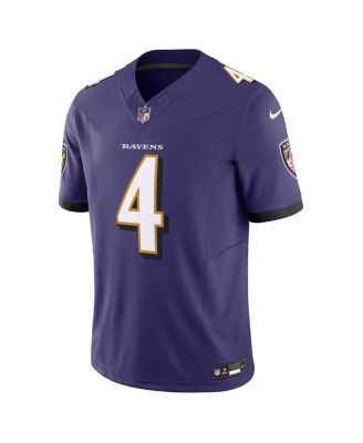 Men's Zay Flowers Purple Baltimore Ravens Vapor F.U.S.E. Limited Jersey