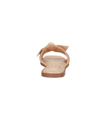 Women's Vallen Knotted Bow Flat Slide Sandals