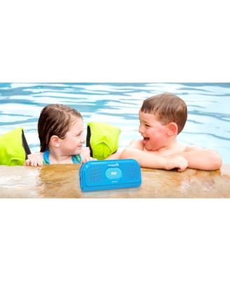 Surf Sound Bluetooth Waterproof Stereo Speaker & Hands-Free Calling (Blue)