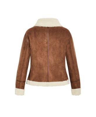 Plus Size Sherpa Hunter Jacket