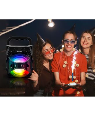 BLADE-4 Bluetooth Party Speaker, 3" Woofer, Disco Lights