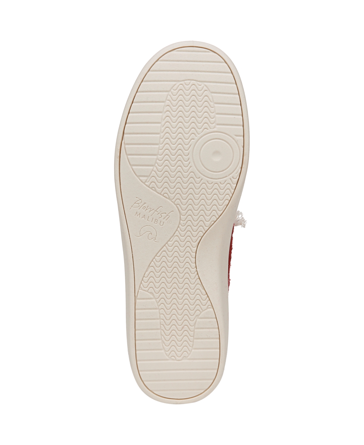 Blowfish Malibu Women's Beachside Round Toe Slip On Sneakers In Pompeiian Red Canvas