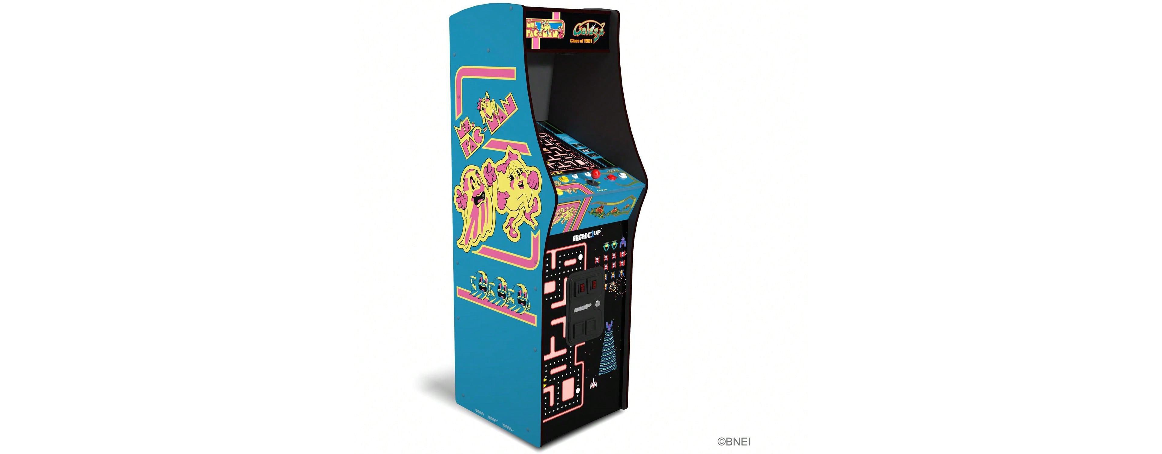Arcade1Up Ms. Pac-Man/Galaga Deluxe Arcade Machine