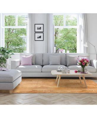 Interlocking Floor Mat Pine Wood Print 16 Pieces 12x12