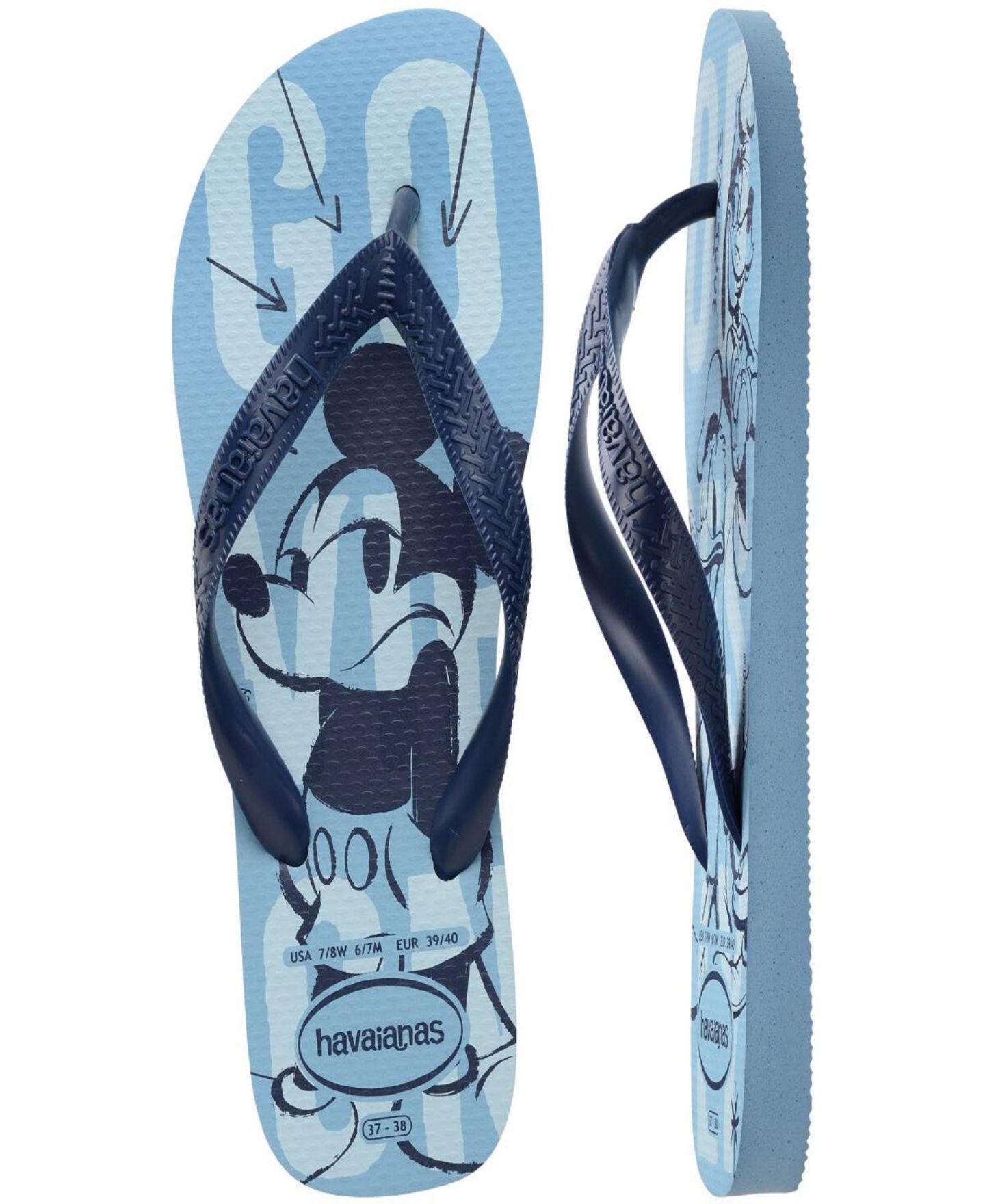 Мужские сандалии Havaianas Top Disney Sandal, цвет: Лавандовый синий — фото 4