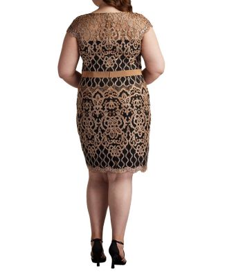 Miranda Sequin Embroidered Dress - PLUS SIZE