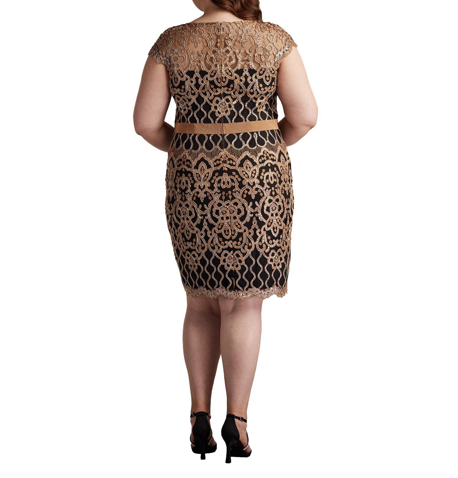 Miranda Sequin Embroidered Dress - PLUS SIZE