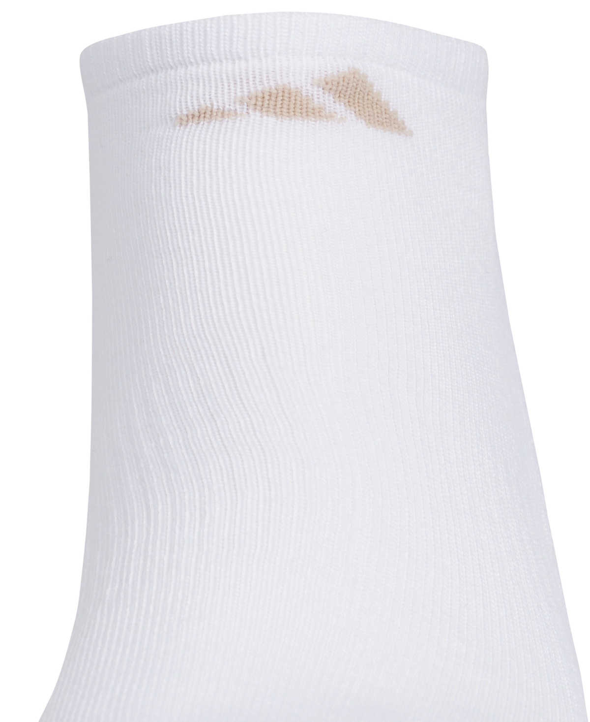 Adidas Originals Adidas 3-pack Aeroready Athletic Cushioned Low Cut Socks In White,wonder Beige,alumina Beige