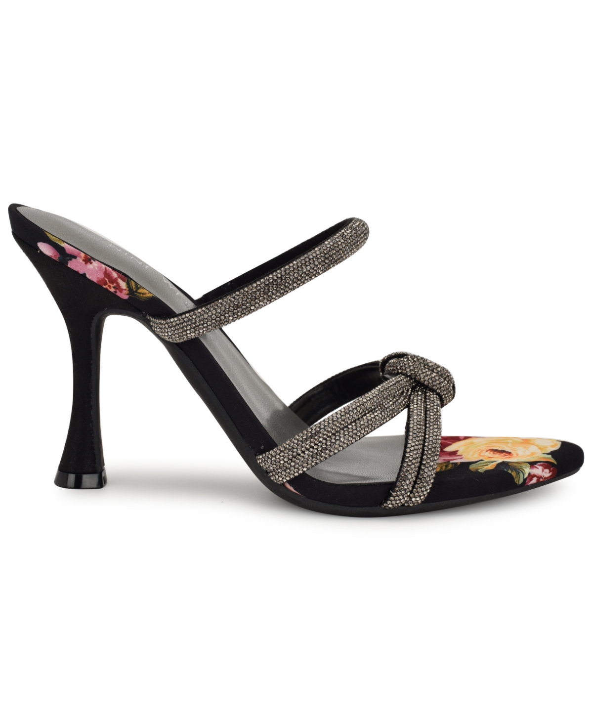 Nine West Women's Unela Slip-on Dress Sandals In Black