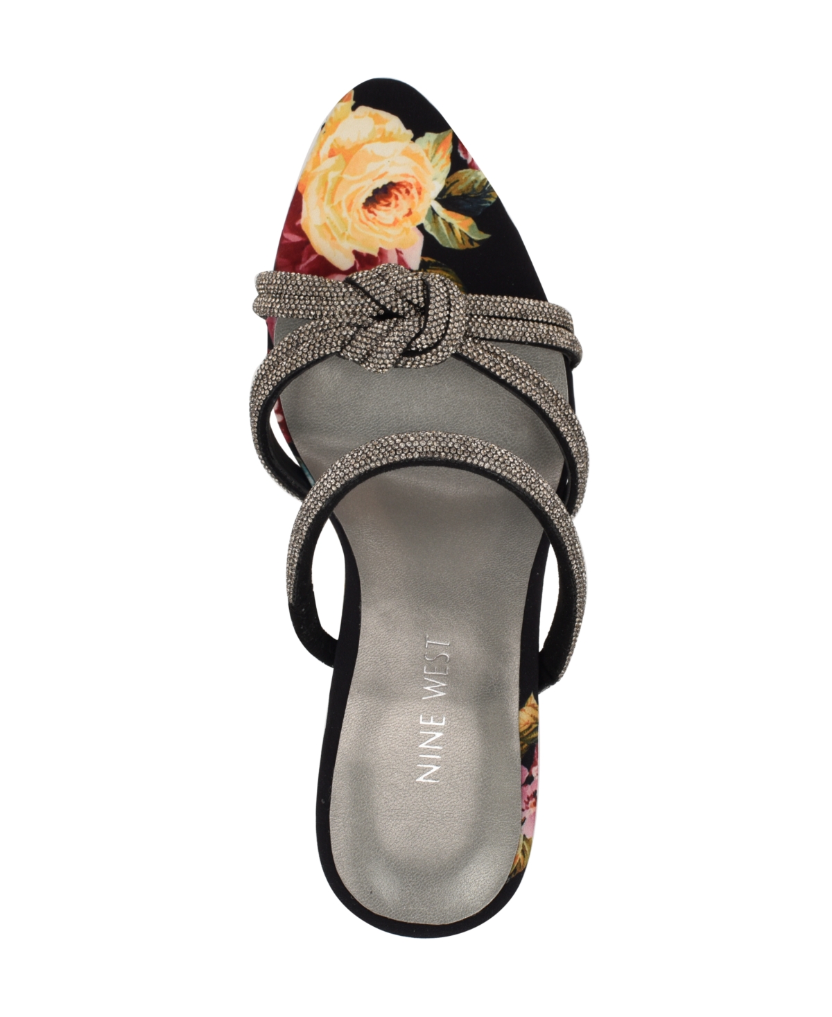 Nine West Women's Unela Slip-on Dress Sandals In Black