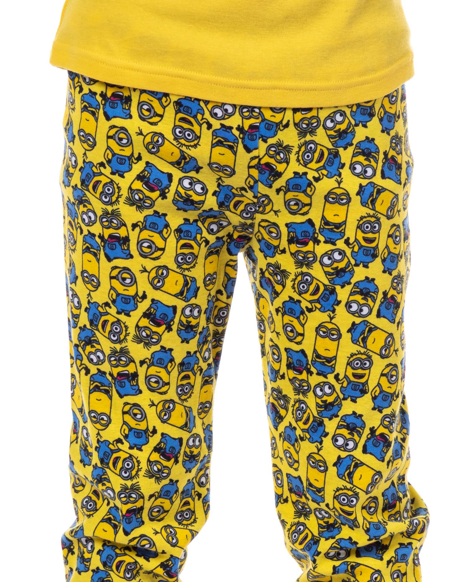 Big Boys Minions Crew Bob Stuart Phil Kevin Sleep 2PC Pajama Set