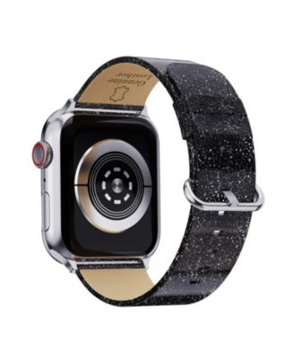 Sparkly Brilliance Leather Band For Apple Watch