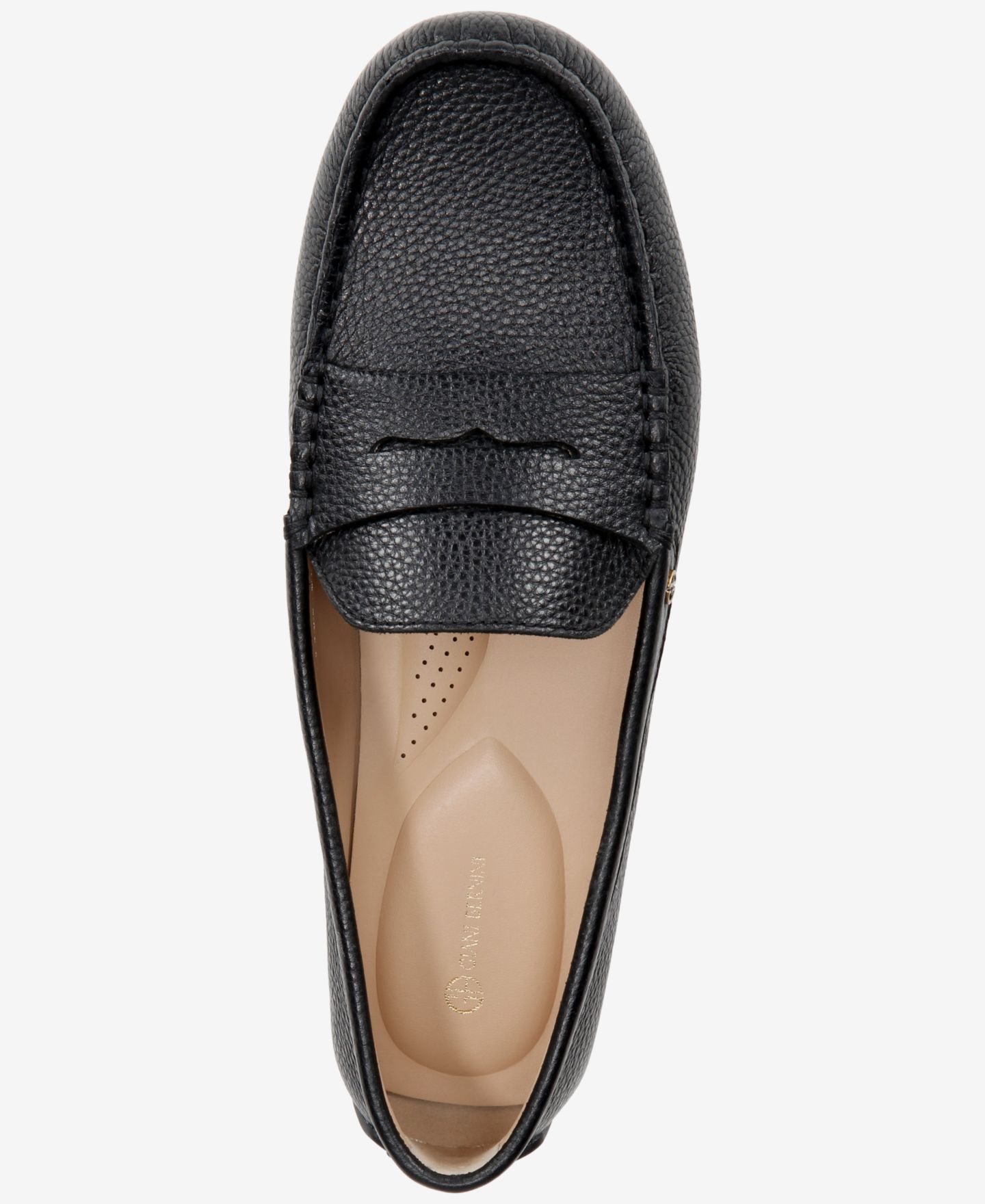 Женские туфли Giani Bernini Carinna Slip On Driver, цвет: Чёрный кожаный — фото 10