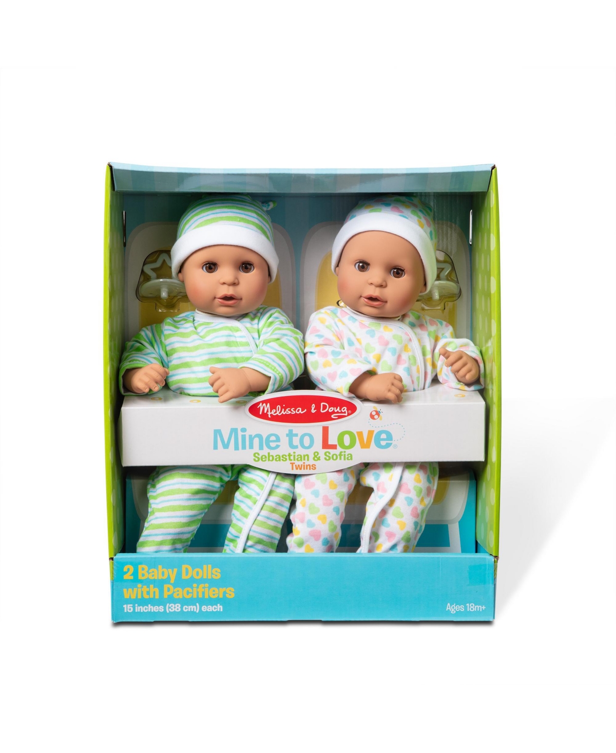 Melissa and Doug Mine to Love - Sebastian and Sofia Twins