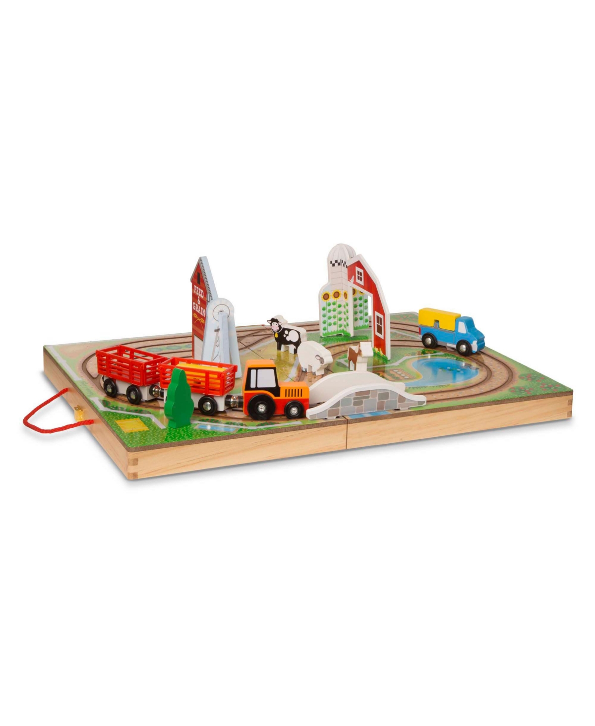 Melissa & Doug Take-along Farm In Multicolor