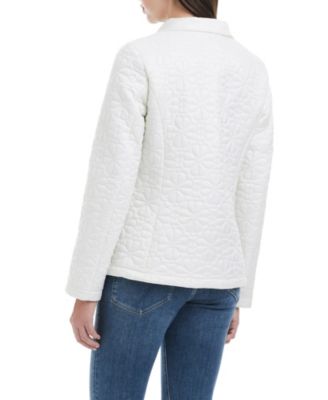 Women's Short Spade Flower Quilt