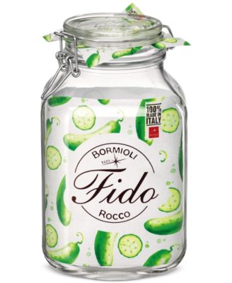Fido 10.15-Oz. Glass Jars, Set of 6