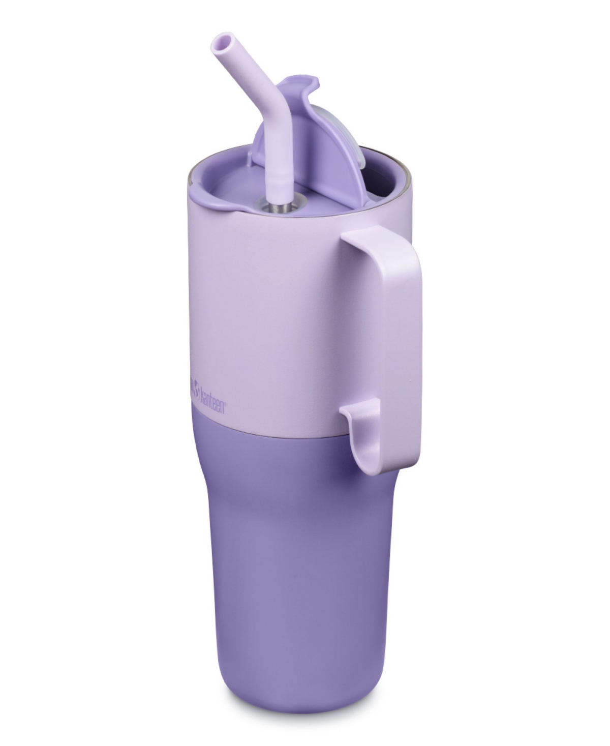 Klean Kanteen Insulated 36 Oz. Stainless Steel Tumbler With Flip Straw Lid In Orchid Bloom