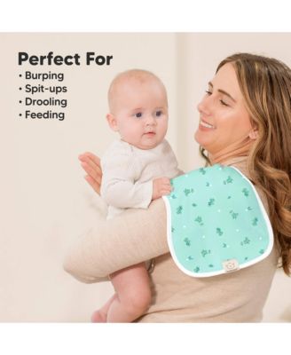 Kids 5pk Urban Burp Cloths, Organic Burping Cloth for Babies, Burp Rags
