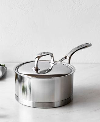 Atlantis 2.3-Qt. Stainless Steel Saucepan & Lid