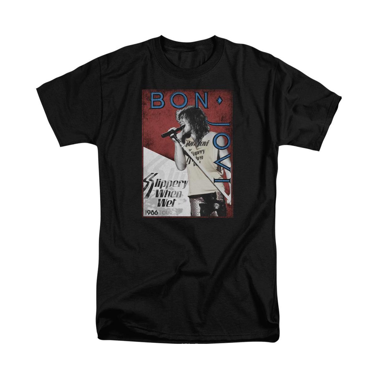 Men's 86 Tour Short Sleeve Adult Tee / T-Shirt - Black