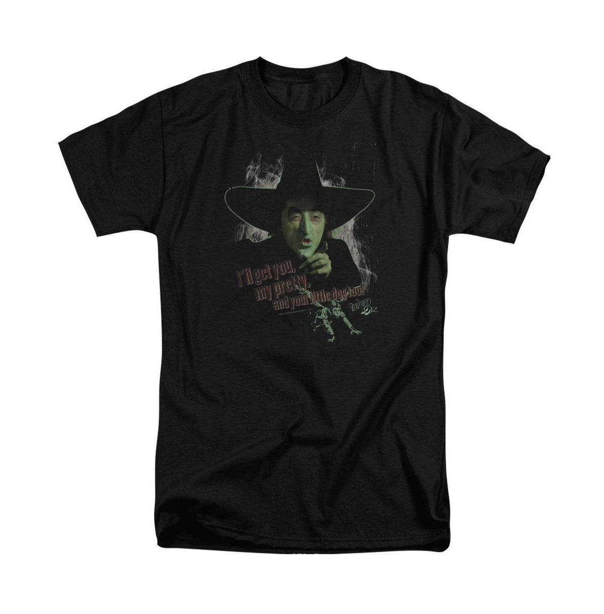 Wizard Of Oz Men's Your Little Dog Too Short Sleeve Adult Tee / T-Shirt - Black