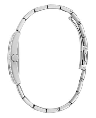 Women's Analog Silver Tone Stainless Steel Watch, 27mm