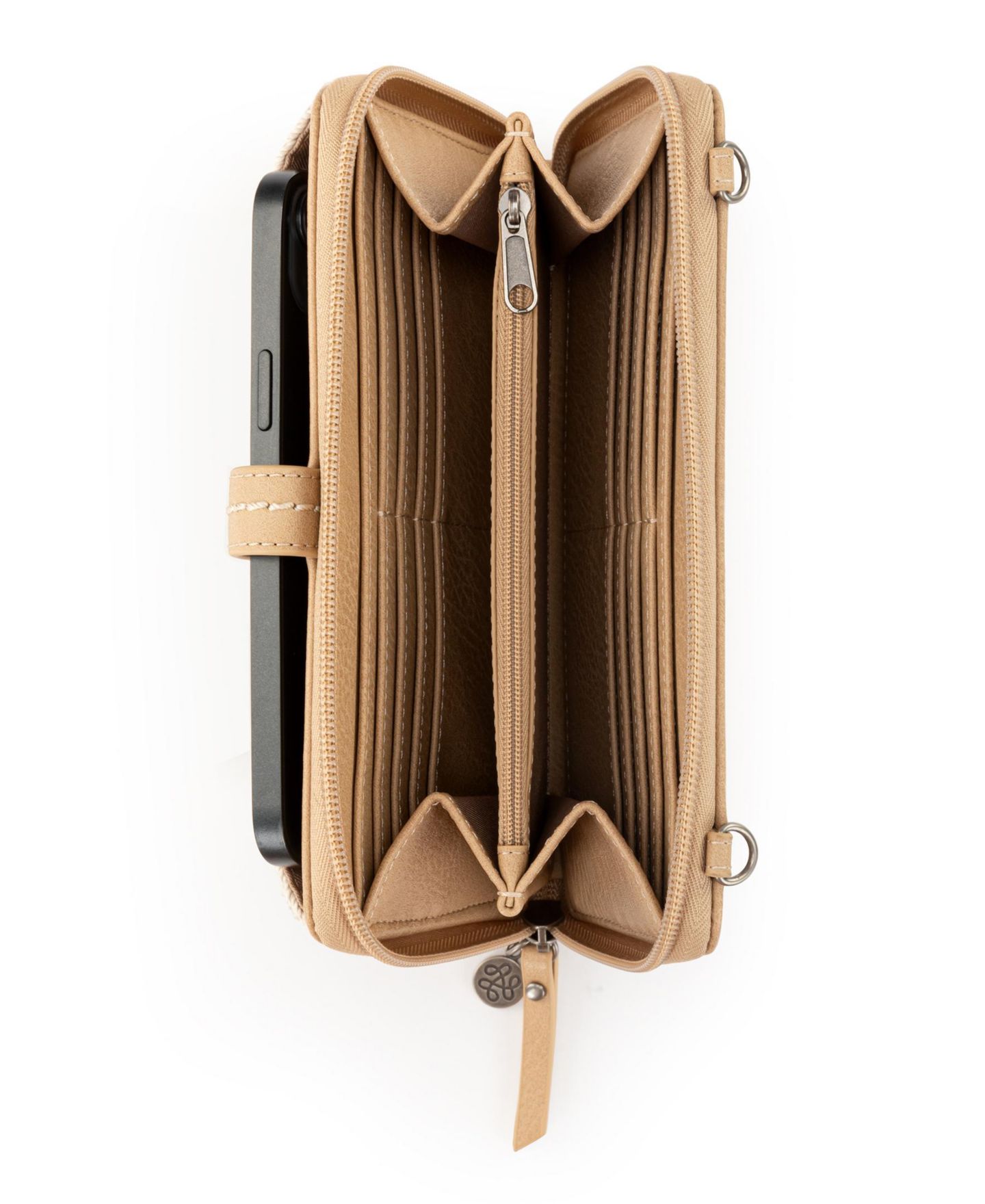 Женская сумка The Sak Iris Crochet Crossbody, цвет: Экрю разноцветный — фото 4
